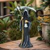 Death God Statue Gothic Decors Resins Craft Indoor and Outdoor Garden Desktop Sculpture Ornament For Halloween Party