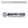 Alloy Car Styling Body Decoration Sticker keychain Accessories For Mercedes Benz AMG W203 W204 W205 W209 W210 W211 W212 W176 BF1