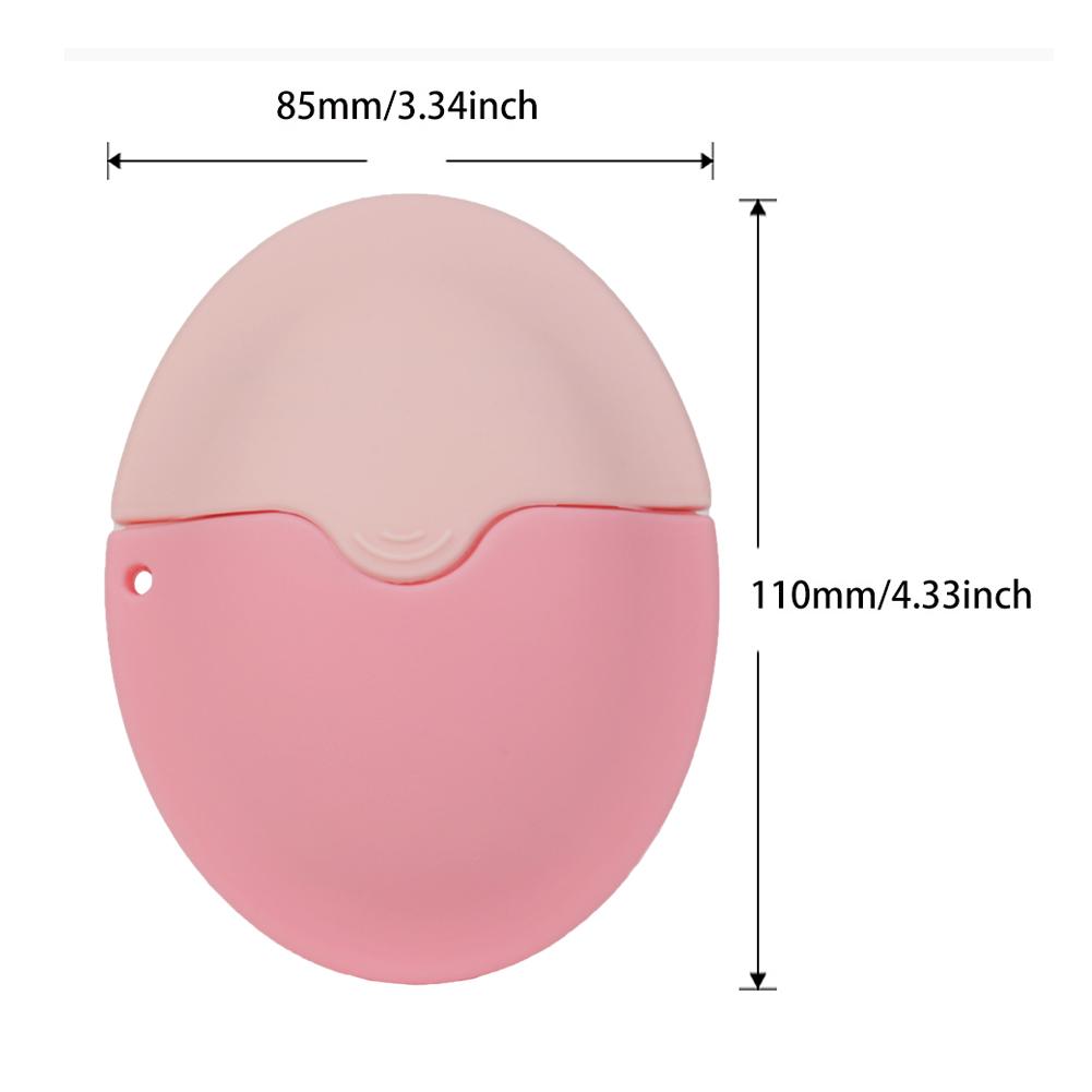 1PCS Roll on Sponge Applicator Silicone Sun Lotion Applicator Refillable Suncream Roller Applicator Portable for Outdoor Travel