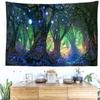 Bubble Forest Tapestry Wall Hanging Minimalist Art Bohemian Mysterious Hippie Tapiz Witchcraft Room Home Decor
