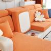 Hochelastischer Samt Sofasitzkissenbezug Kissen Couch Staubschutz Überwurf Möbel Schutz für Haustiere Kinder