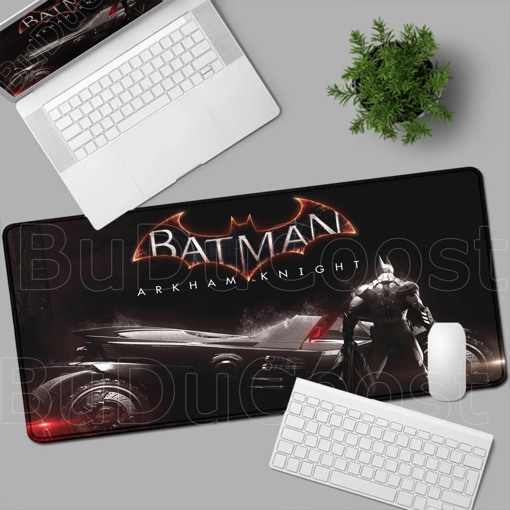 B-Batman Mouse Pad HD Large Gaming Non-slip Rubber Keyboard Desk Mat Office Laptop Computer Pc Gamer Cabinet Mousepad Xxl Carpet