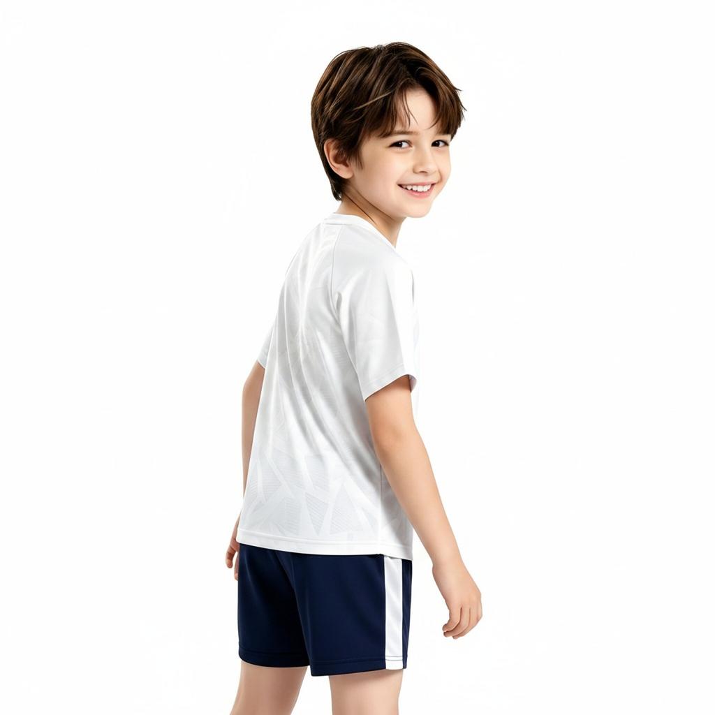Boys' Quick Dry Athletic Shirt and Shorts Set for Sports and Play