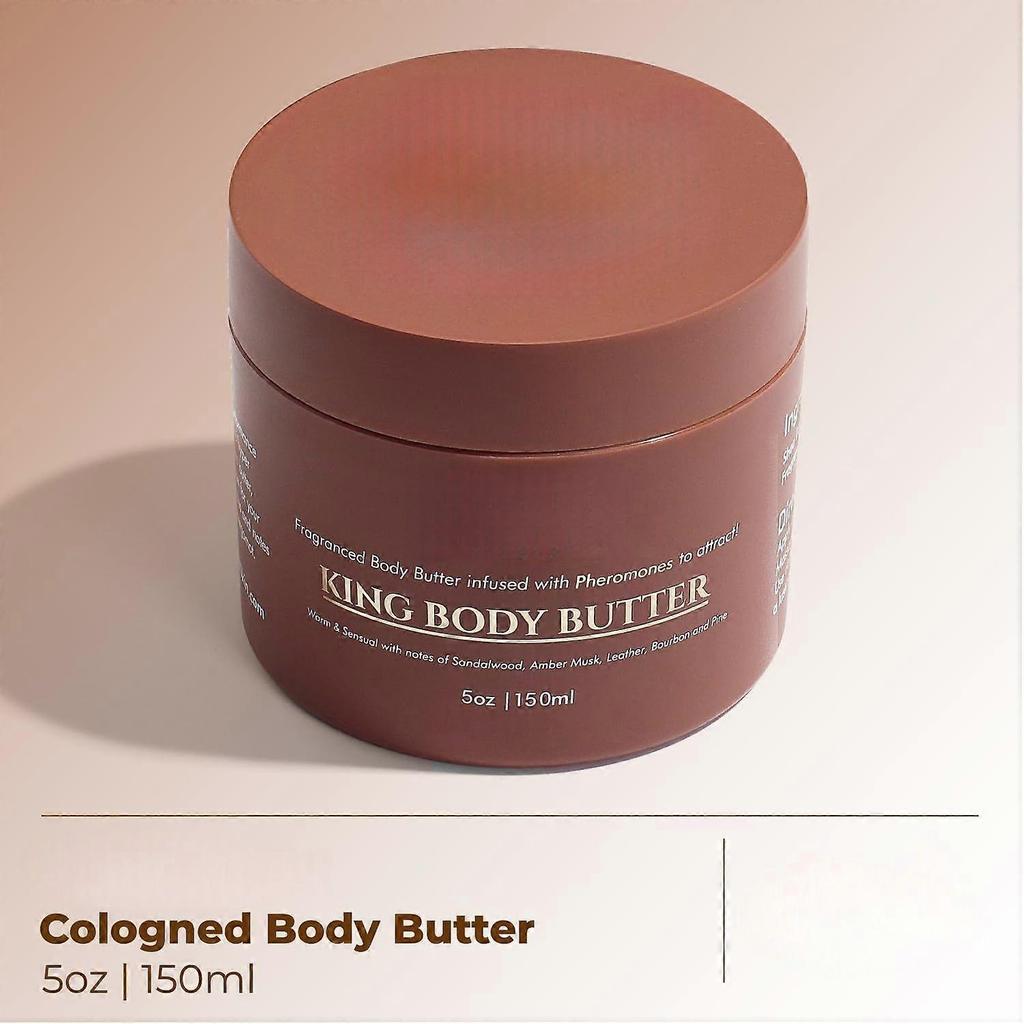 King Cologned Body Butter Body Oil 150ml for Soft Skin