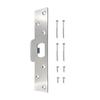 Stable and Stainless Steel Strikes Plate Door Backplate Deadbolts Strikes Plates for Reinforced Protecting