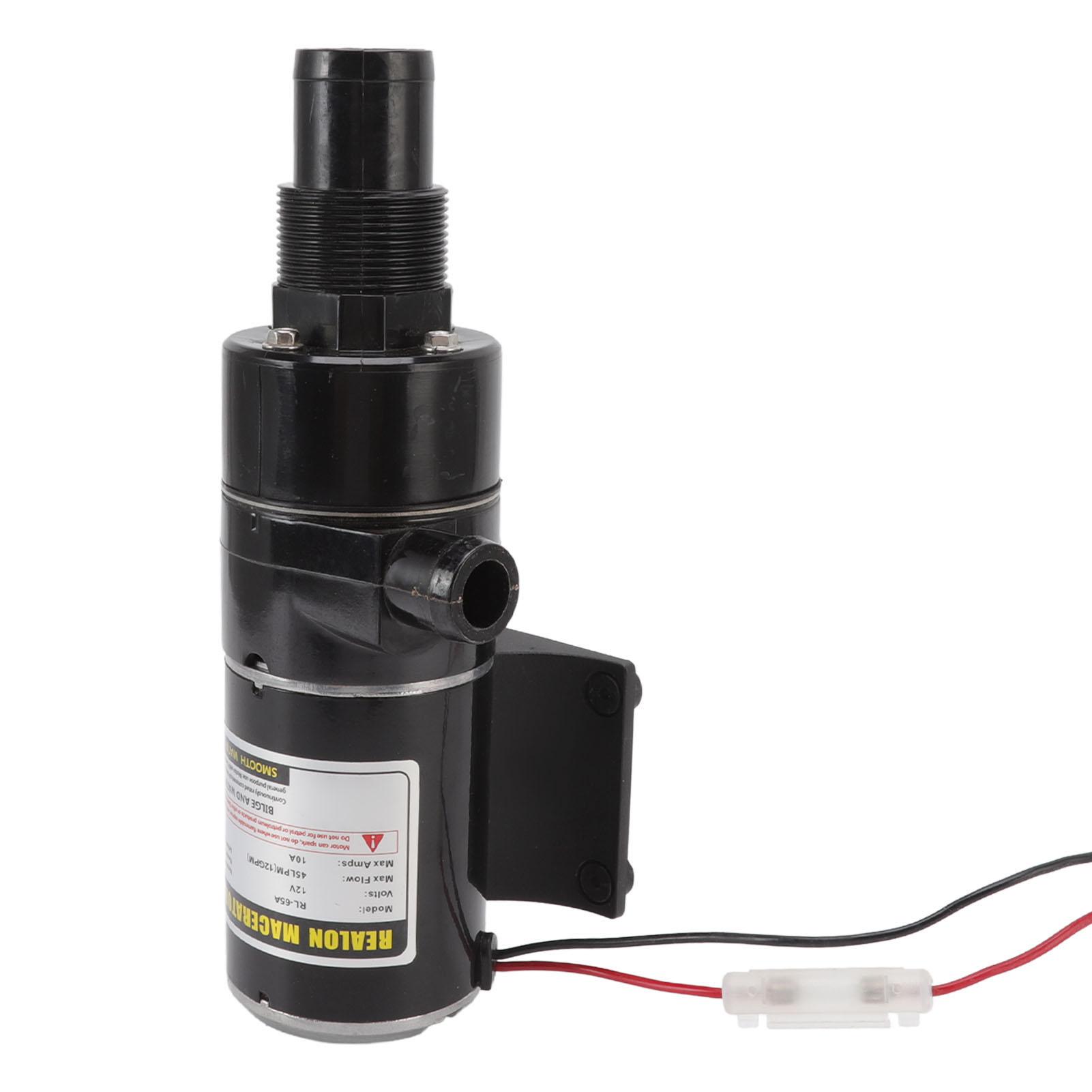 

Waste Water Pump Prevent Clog Multi Protection Efficient Macerator Pump for Toilet RV Yacht Kitchen Type 1