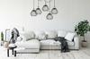 Hanging Lamp, Ceiling Chandelier, Wire Shade, Led