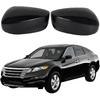 2Pcs Front Driver Side And Passenger Side Rearview Mirror Cover Caps Compatible With Honda Accord 2008 2009 2010 2011 2012 Glossy Black