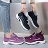 Shoes Women's Spring New Women's Shoes Casual Mother Shoes Fly-woven Shoes Soft-soled Comfortable Sports Shoes Women