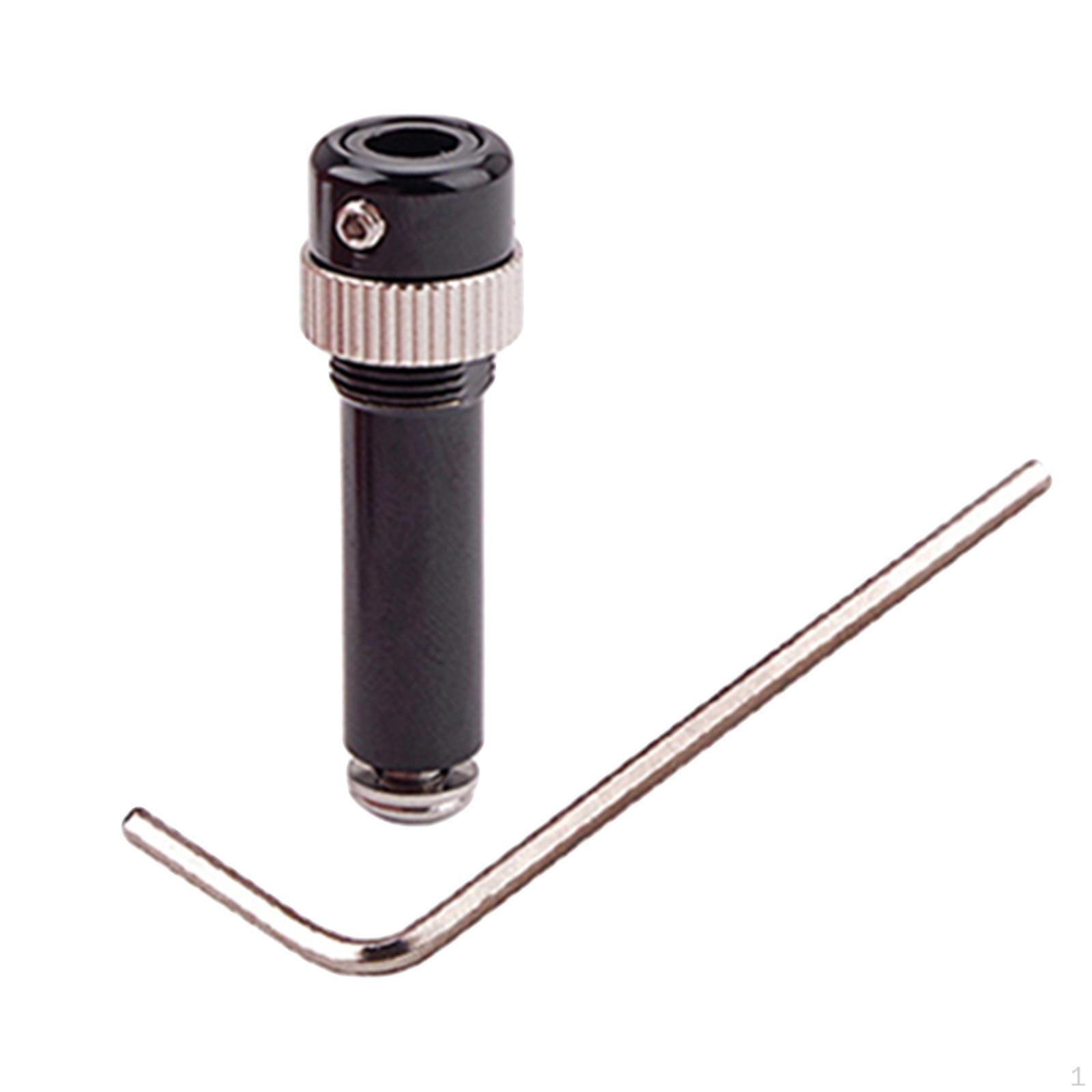 Electric Guitar Tremolo Arm Holder - Sturdy Replacement Part for Bridge System nero