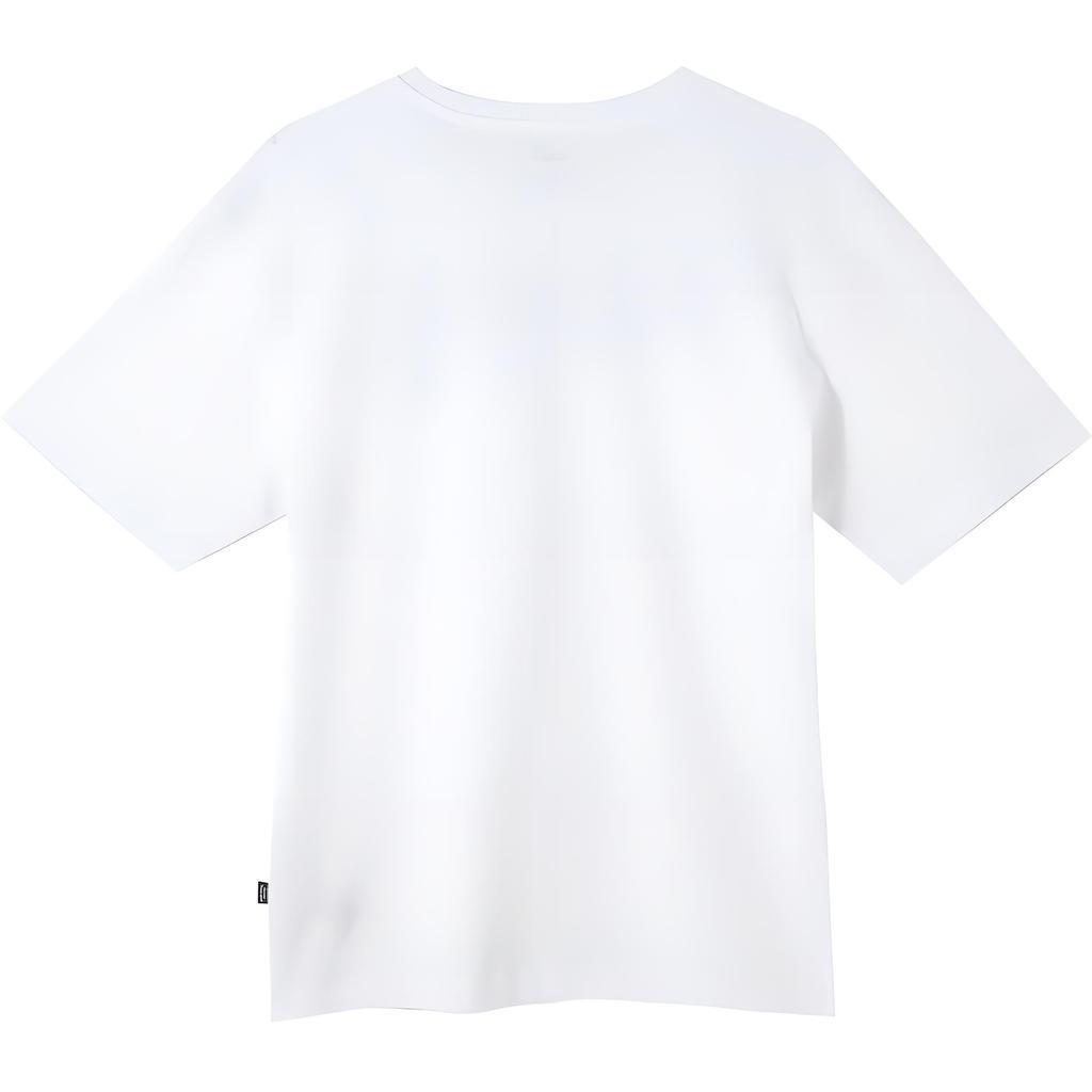 Puma Casual Printed Cotton Breathable Short Sleeve T-Shirt Men Tops White 673441-02