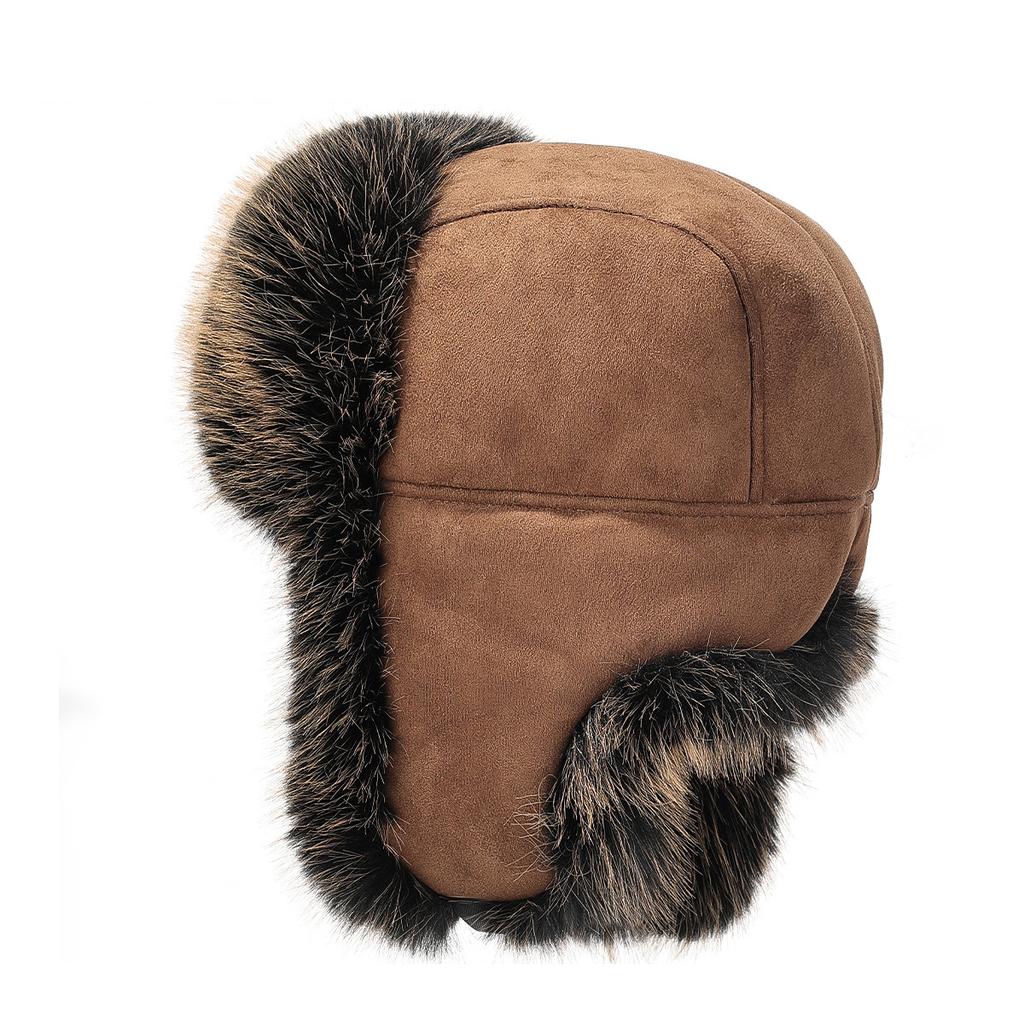 Winter Bombermütze Herren Warm Kältefest Ohrenmütze Outdoor Skimütze