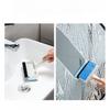 2-in-1 Window Cleaning Scraper Sponge Brush For Glass Tile Mirror Wall Surface Washing And Water Scraping
