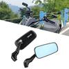 Side Mount Motorcycle Side Mirror CNC Rearview Mirrors Scooter Rear View Mirror Motorcycle