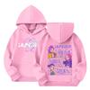 Children's Hooded Gradient Printed Long Sleeved Sweatshirt Loose  Sweatshirt  Sweatshirt