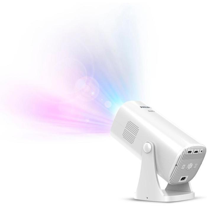 Projector - PHILIPS - NeoPix 230 SMART - Full HD 1080p - Wi-Fi Connectivity - Compact and Silent