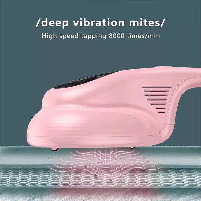 Ultraviolet Mite Removal Instrument 10000PA Cleaner Cordless Handheld Vacuum For Mattress Sofa Bed Home Detachable Filter