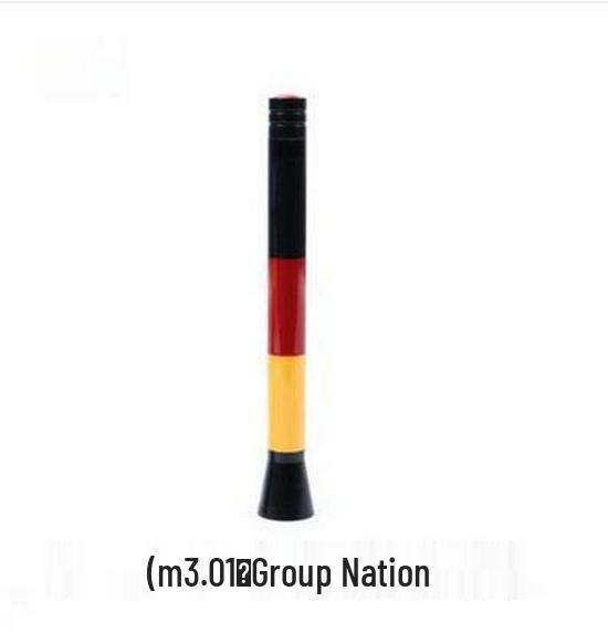 

Car Exterior Decoration: Real Carbon Fiber Antenna for Mini with National Flag Design