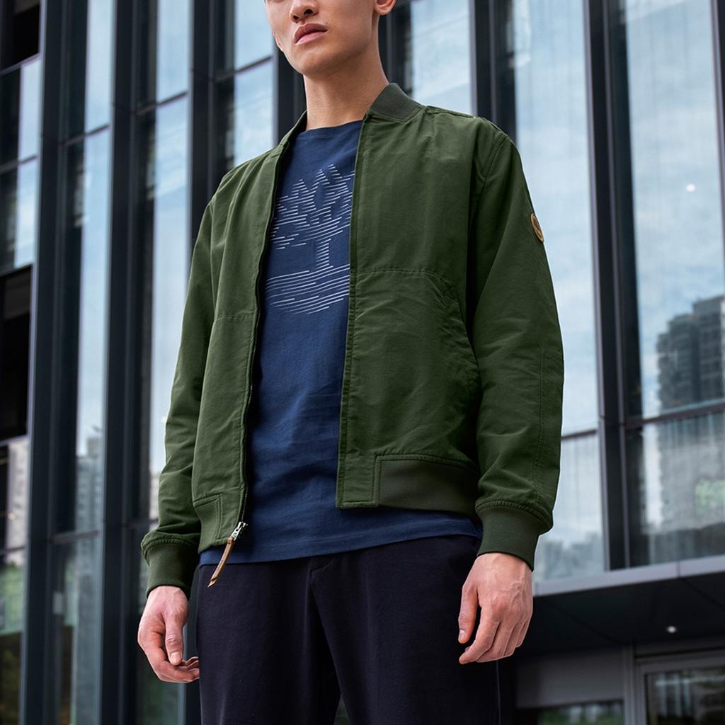 Timberland Outdoor Sports Casual Pilot Jacket Men Jacket Green A2CZE-U31
