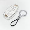 3/4/5 Buttons For Hyundai Encino Kona Solaris Azera Grandeur Elantra Santa I30 Ix35 Accent Fe Shell Fob Tpu Car Key Case Cover