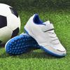 Buty piłkarskie na sztuczną trawę dla dzieci, siateczkowe, oddychające buty piłkarskie dla dzieci, outdoorowe, antypoślizgowe korki piłkarskie, zielone buty sportowe dla dzieci