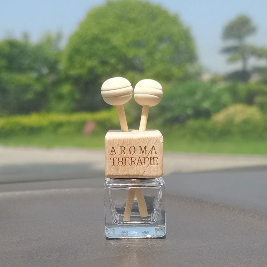 Empty Essential Oil Diffuser Bottle Empty Refillable Car Perfume Bottle Auto Perfume Diffuser Bottle Air Vent Clip Aromatherapy