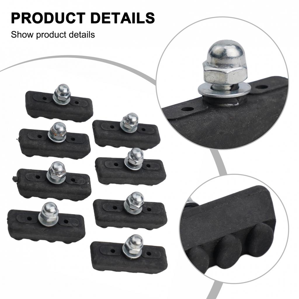Bicycle V Brake Pads Drainage And Sand Drainage Texture Design