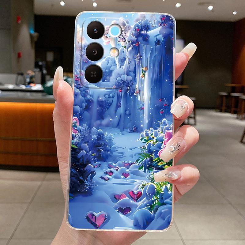 Casing For Realme 15X 5G RMX5250 / C85 5G RMX5253 Case Aesthetic Cute Cat Astronaut Soft Silicone Cover Transparent Phone Case