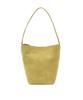 Athe Vanessabruno [Panier] Olive Suede Panier Bucket Bag L Aaba5F202K1