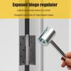 1/2Pcs Hinge Shaped Adjustment Tool Heavy Door Hinge Gap Adjusting Wrench