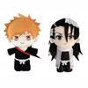 Anime BLEACH Kuchiki Byakuya Kurosaki ichigo Cosplay Plīša Lelle Rotaļlieta 20cm Jauka Mīksta Pildīta Spilvens Bērnu Dāvana