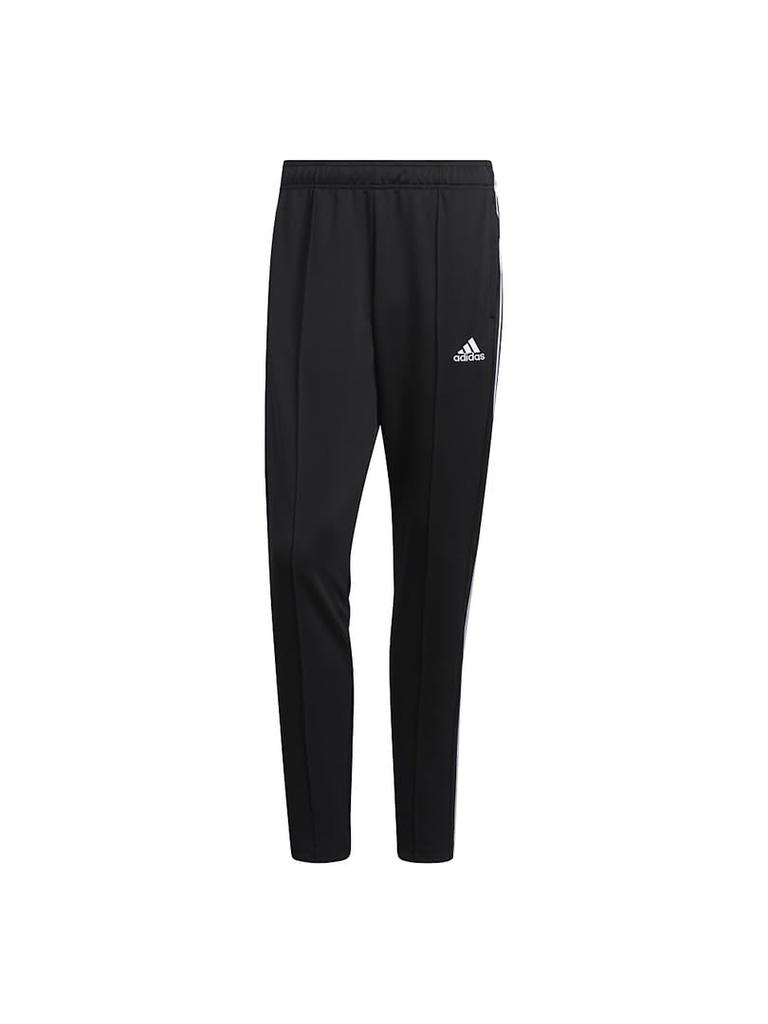 Adidas Double Knit Track Size L Men's 3-Stripes Pants, Black/White, (IA9419)