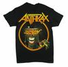 Band Musicale Anthrax Per Fan Cotone Nero Manica Corta Tutte le Taglie S-5XL Maglietta T-Shirt Unisex