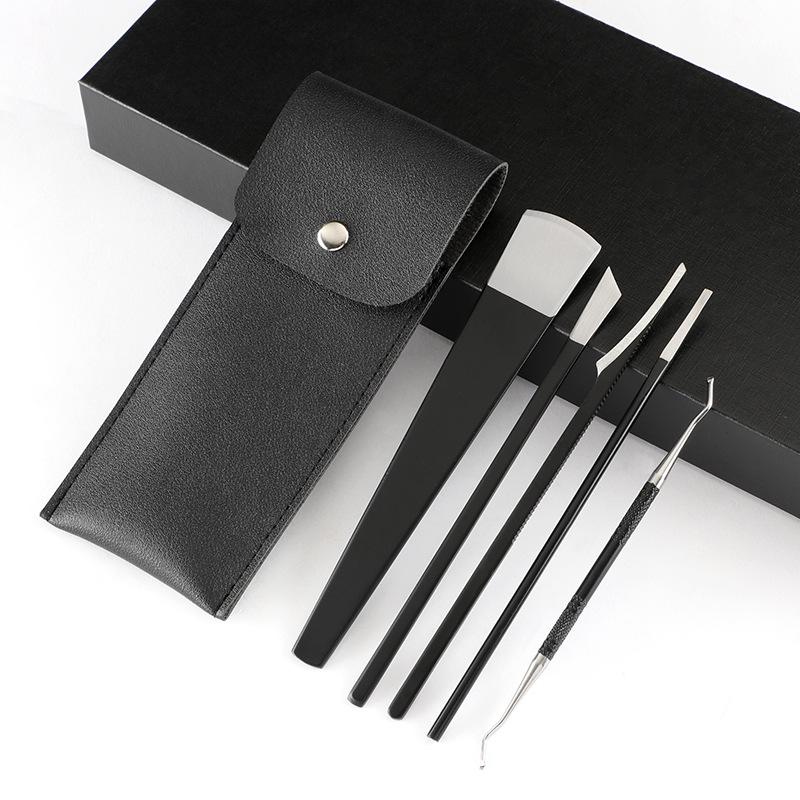 High-End German Stainless Steel Manicure Set: Multi-functional Nail Clippers & Beauty Care Tools