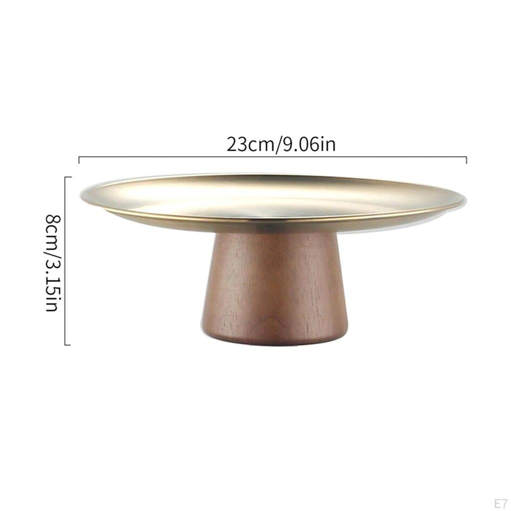 Kuchenständer für Dessertteller Hochfüßige Präsentation von Früchten und Snacks Veranstaltungen