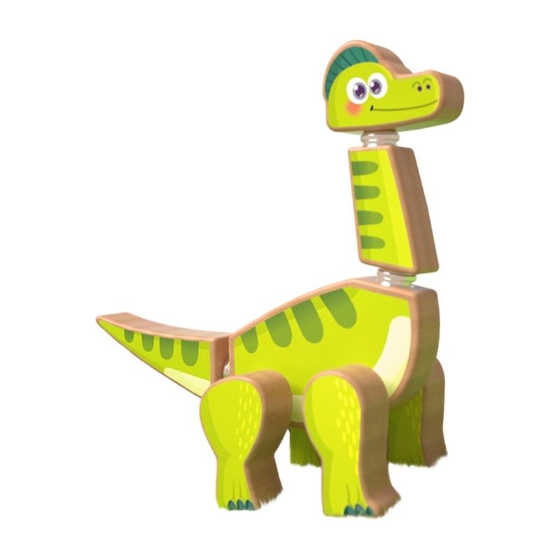 Magnetic Dinosaur Construction Toy For Children 4-8 Years Old Interactive Learning Activity For Cognitive Development