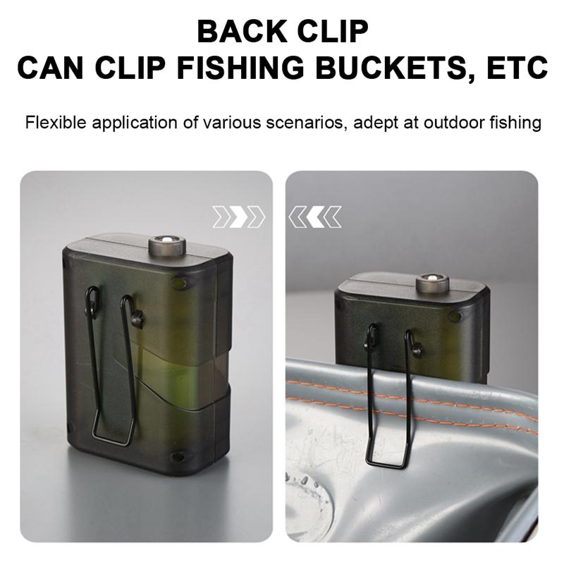 Aquarium Oxygen Air Pump With LED Light Portable Fishing Oxygenator USB Charging Fish Tank Aerator For Outdoor Fishing