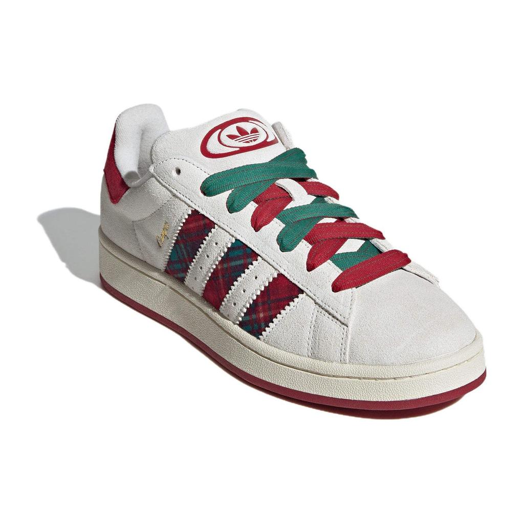 Adidas Originals Campus 00s Round Toe Lace-Up Low-Top Sneakers Unisex Sneakers Red White ID6140