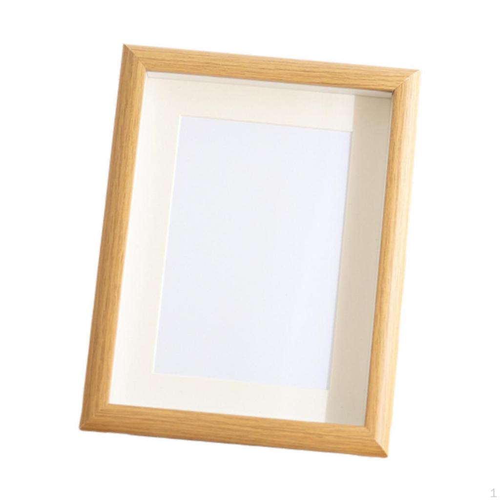 Shadow Box Frame Display Rectangle Awards Wall Decor Wooden Empty Collection 3cm Deep Elegant