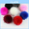 Bolas Pompons de Pelo Artificial Duráveis e Fofas para Gorros Personalizados e Acessórios