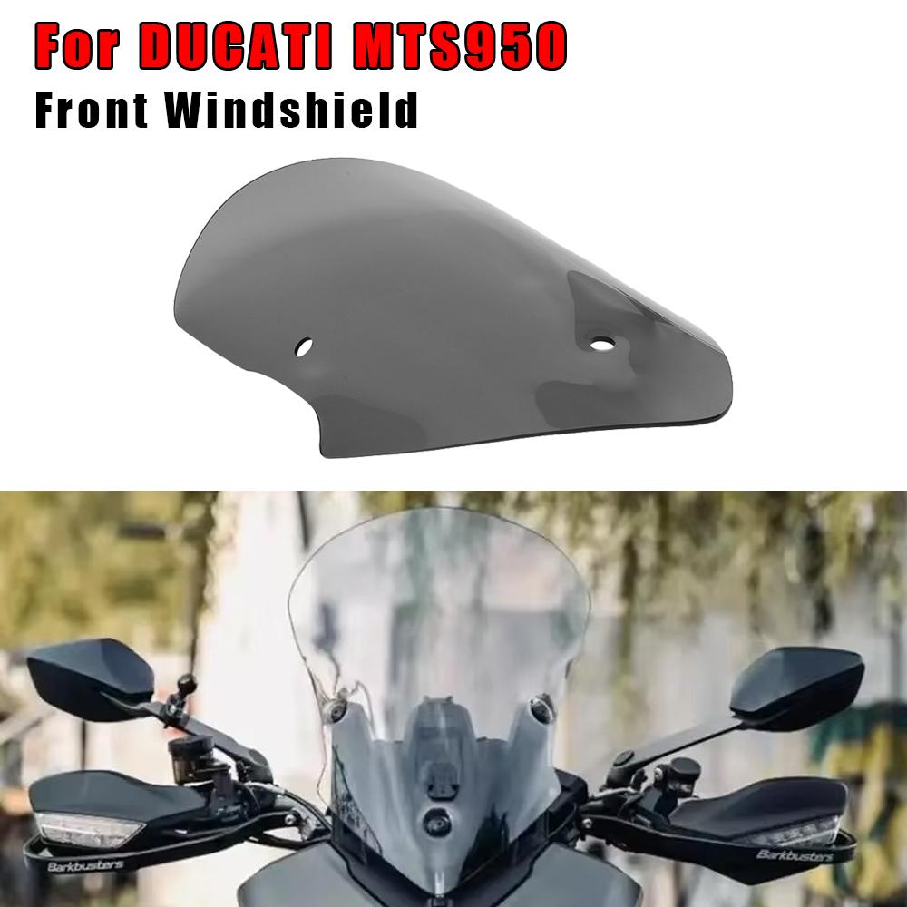 For DUCATI MTS950 MTS1200 MTS1260 MTS 950 Motorcycles Parts Windshield Heightened and Modified Windscreens Front Wind Deflectors
