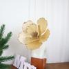 Fashion DIY Simulated Christmas Flower Exquisite Design Easy to Use Glitter Christmas Flower Crafted Artificial Flowers Wedding