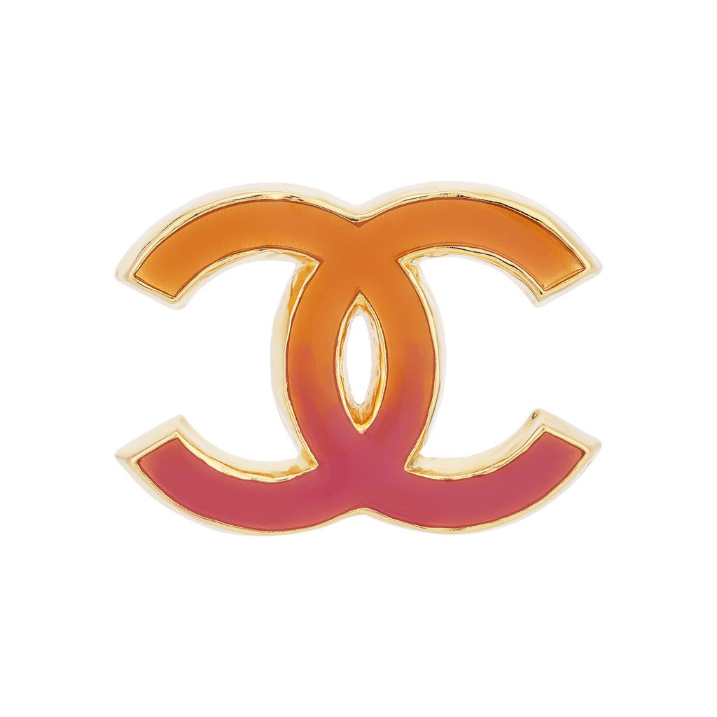 Chanel Double C Logo Alloy Brooch Women accessories Multicolor AB9935-B09967-NM132