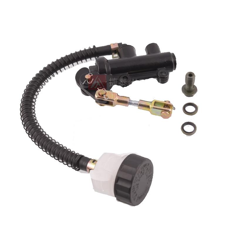 

Motorcycle Rear Brake Master Cylinder Pump ATV Dirt Bike Hydraulic Refit ForNinja ZX6 ZX7 ZX6R ZX6RR ZX7R pull brake pump