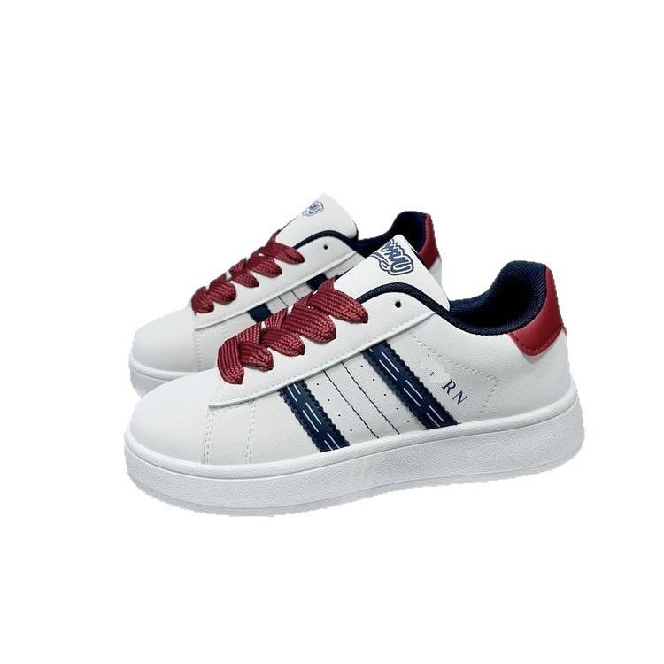 Light and casual autumn new platform sports board shoes flat couple bread shoes