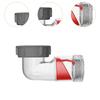 Sink Drain Check Valve Designed for Anti-Odor Performance and Worm Protection in Standard Kitchen Drain Tube Installations
