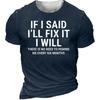 Men's T Shirt Fashion Letter Graphic T-Shirt for Men 3D Printed T Shirt Summer Short Sleeve Tee Casual Top Oversize Man Clothing
