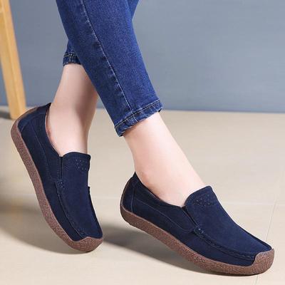 Nuovo Stile Scarpe Basse Comode con Suola Morbida da Donna - Design Versatile a Bocca Bassa