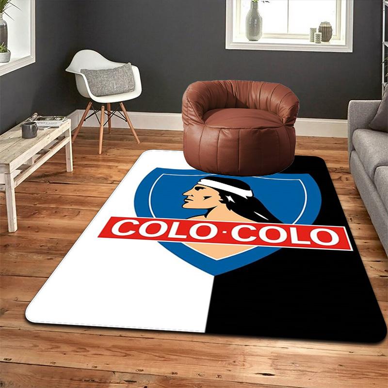 colo colo logo Rug Floor Mat for Living Room or Bedroom Soft and Comfortable Carpet a Gift for Birthday and Holiday.MFF0918038