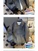 Men's Trendy Retro Brown Leather Baseball Jacket - Suede, Short, Roguish Style for Spring/Autumn